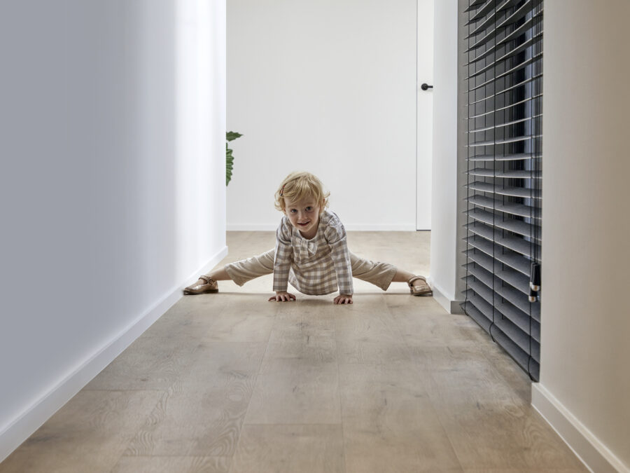 Rechte plank pvc-vloer van Coretec®