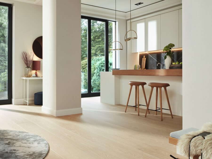 Lindura Meister Heditex fineerparket houten vloer