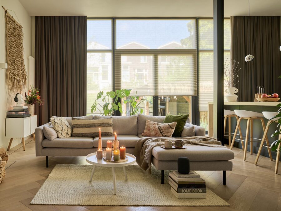 Luxaflex® plissé shades