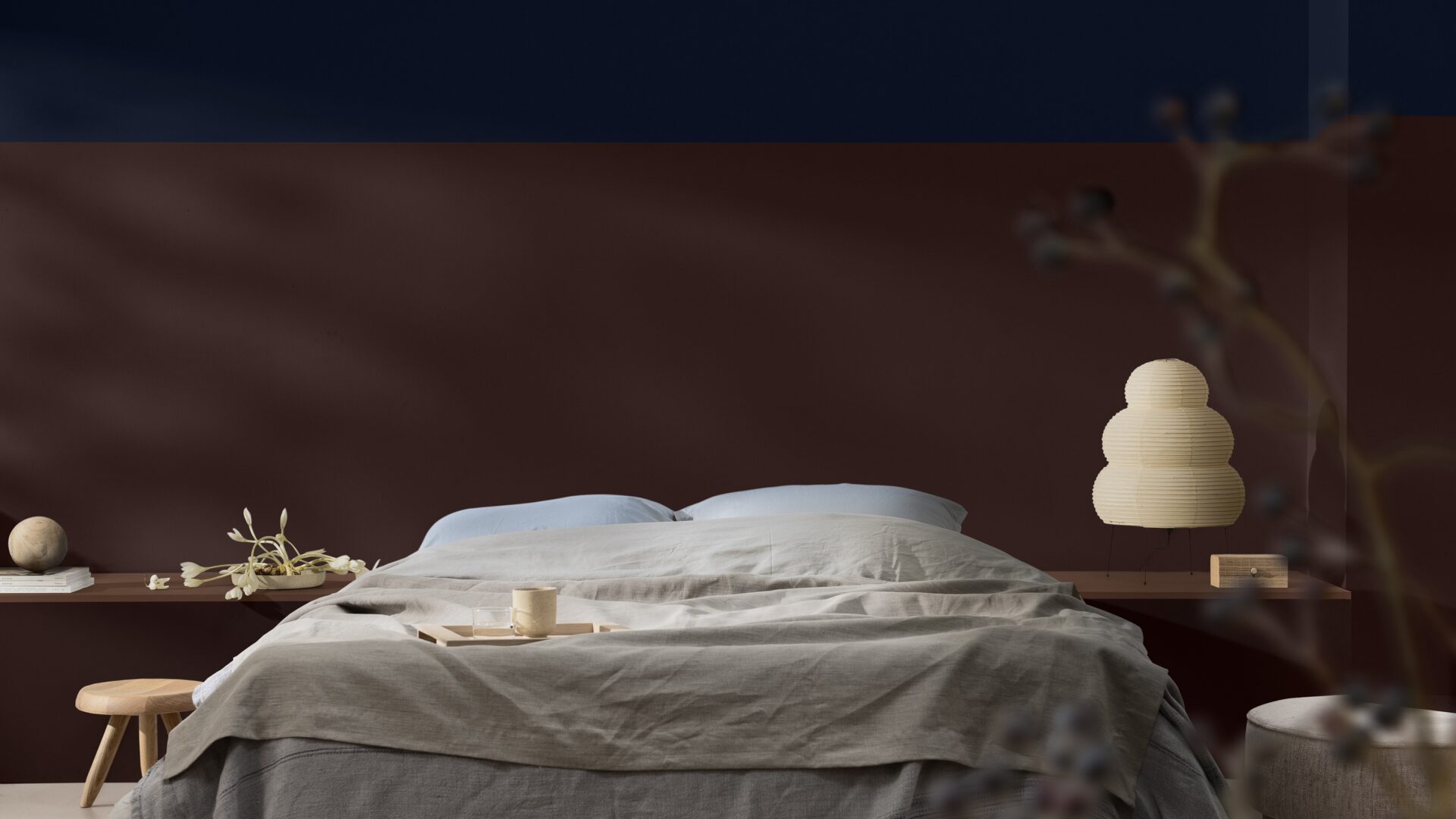 Flexa Kleur van het jaar 2026 Rhythm of Blues - verf jouw slaapkamer met Flexa!