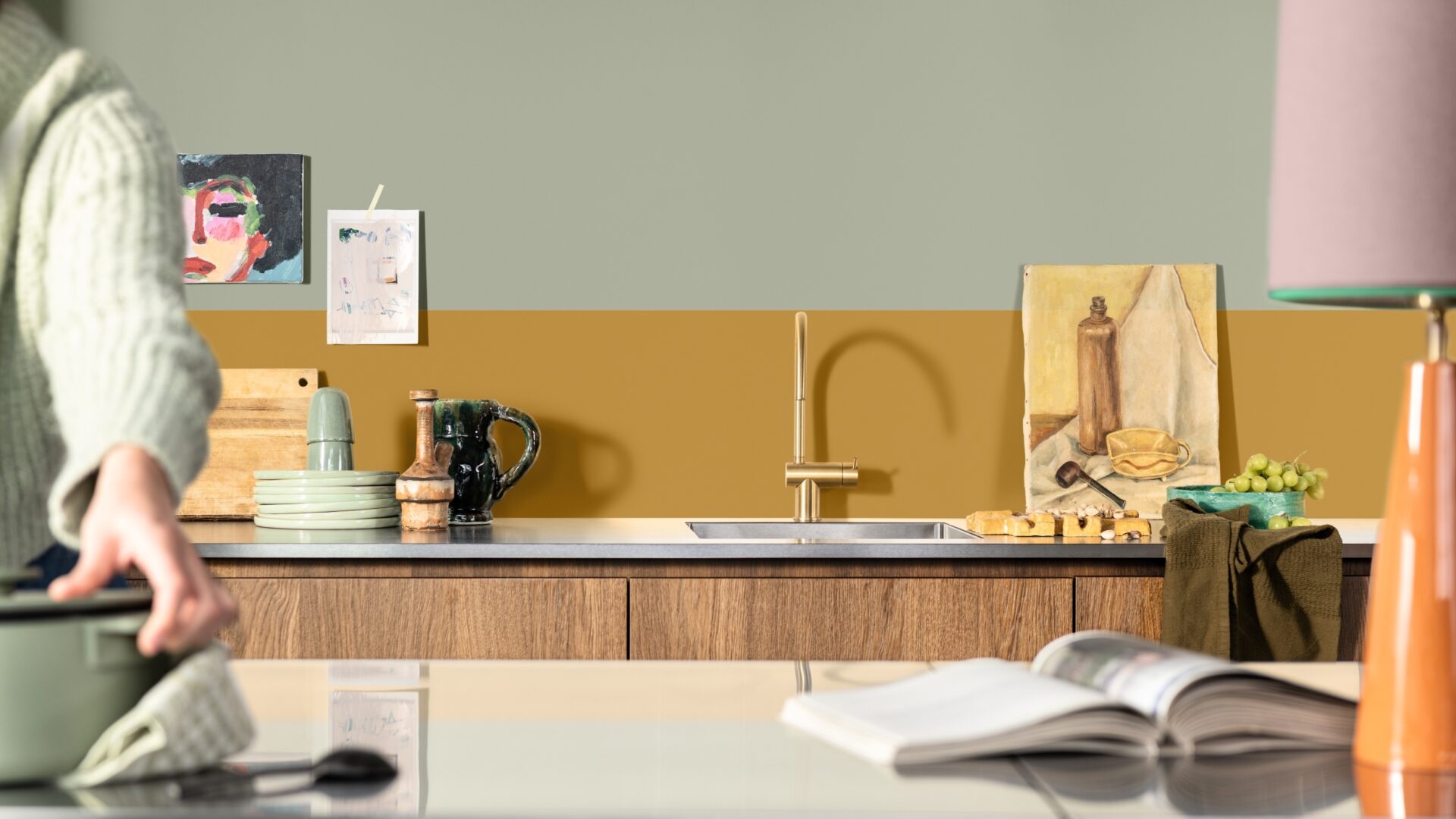 Flexa Kleur van het Jaar 2027: Soulful Sage - Keuken