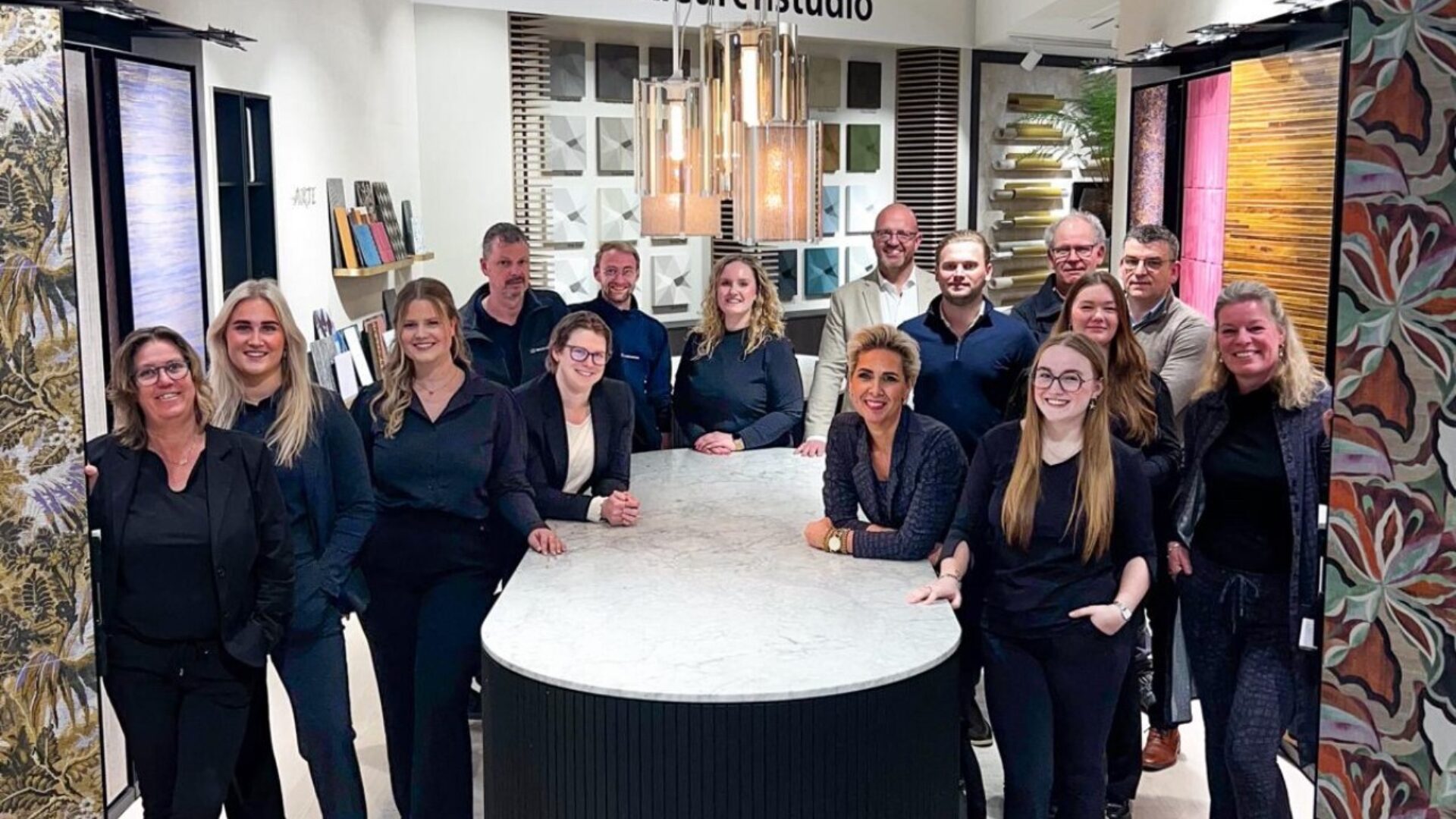 Teamfoto Thuisin van der Woude in Doetinchem