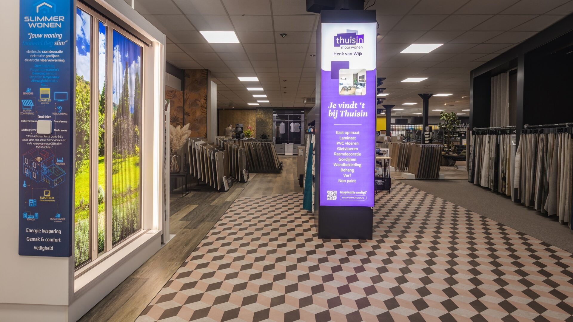 Sfeerfoto Thuisin Henk van Wijk in de winkel