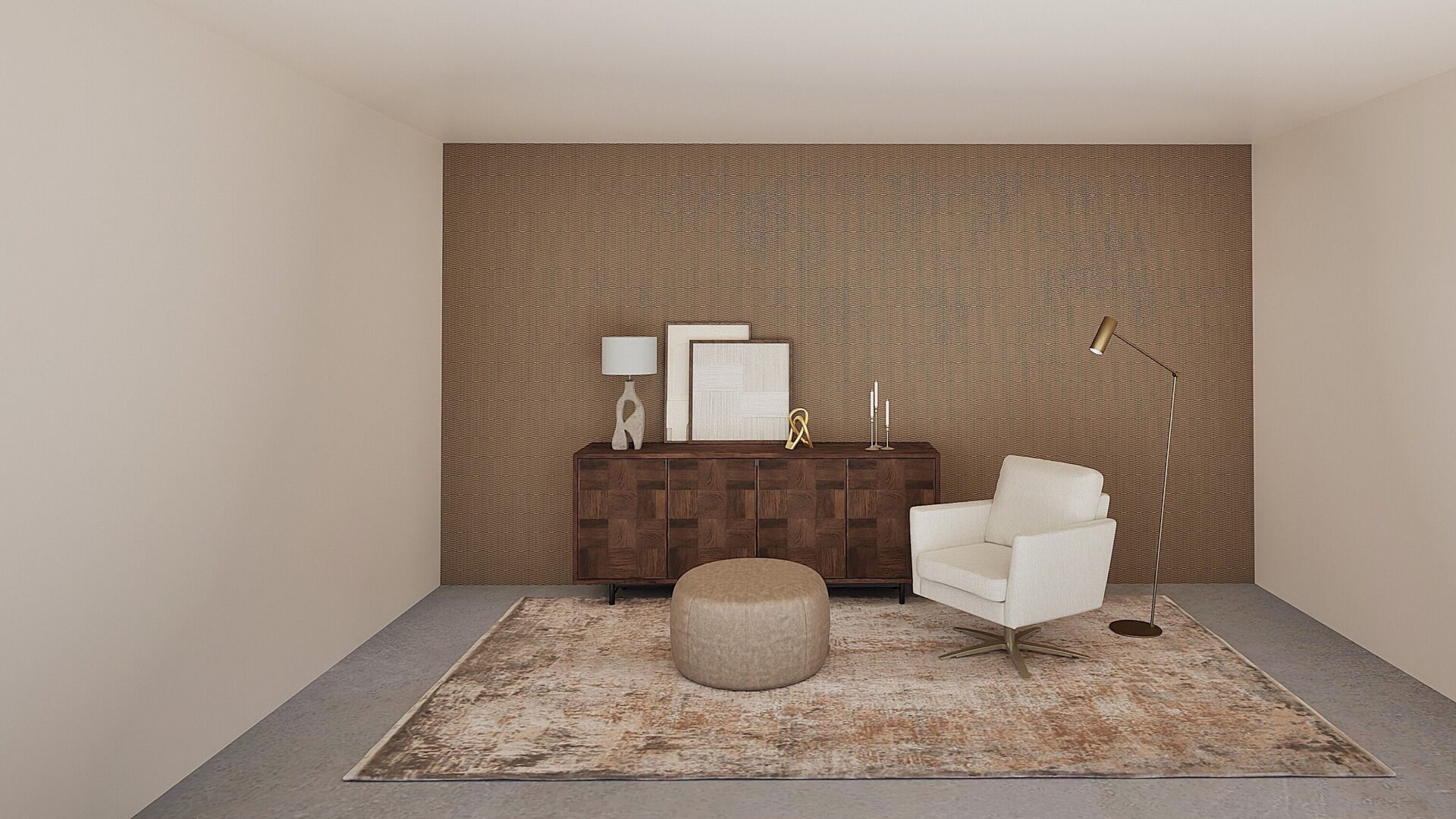 Thuisin wandbekleding 3 D ontwerp