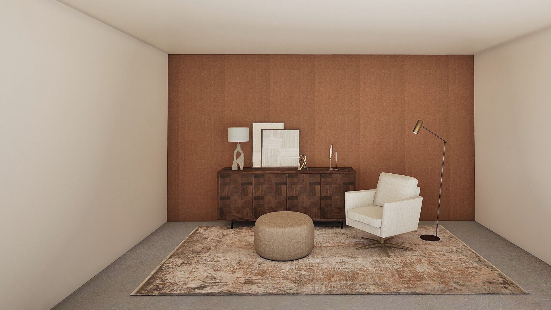 Thuisin wandbekleding 3 D ontwerp