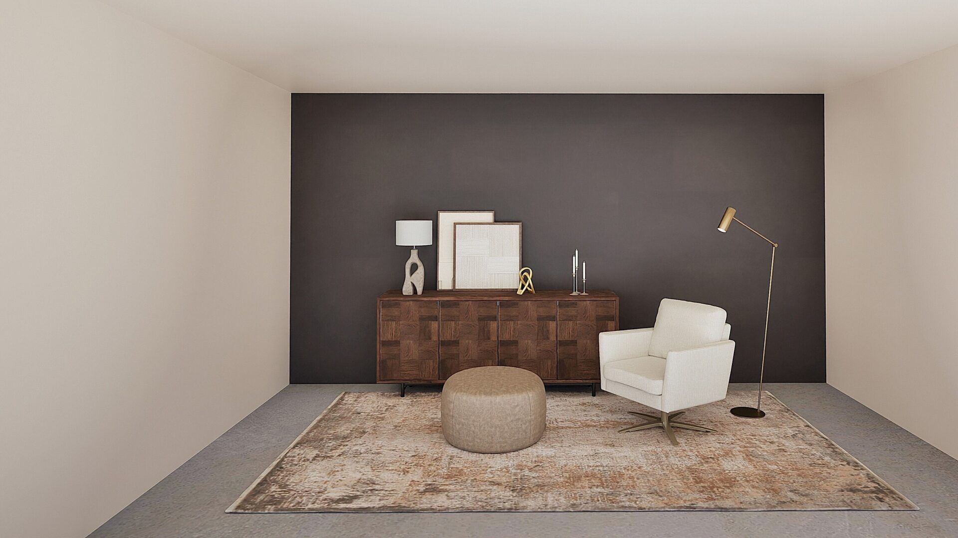 Thuisin wandbekleding 3 D ontwerp