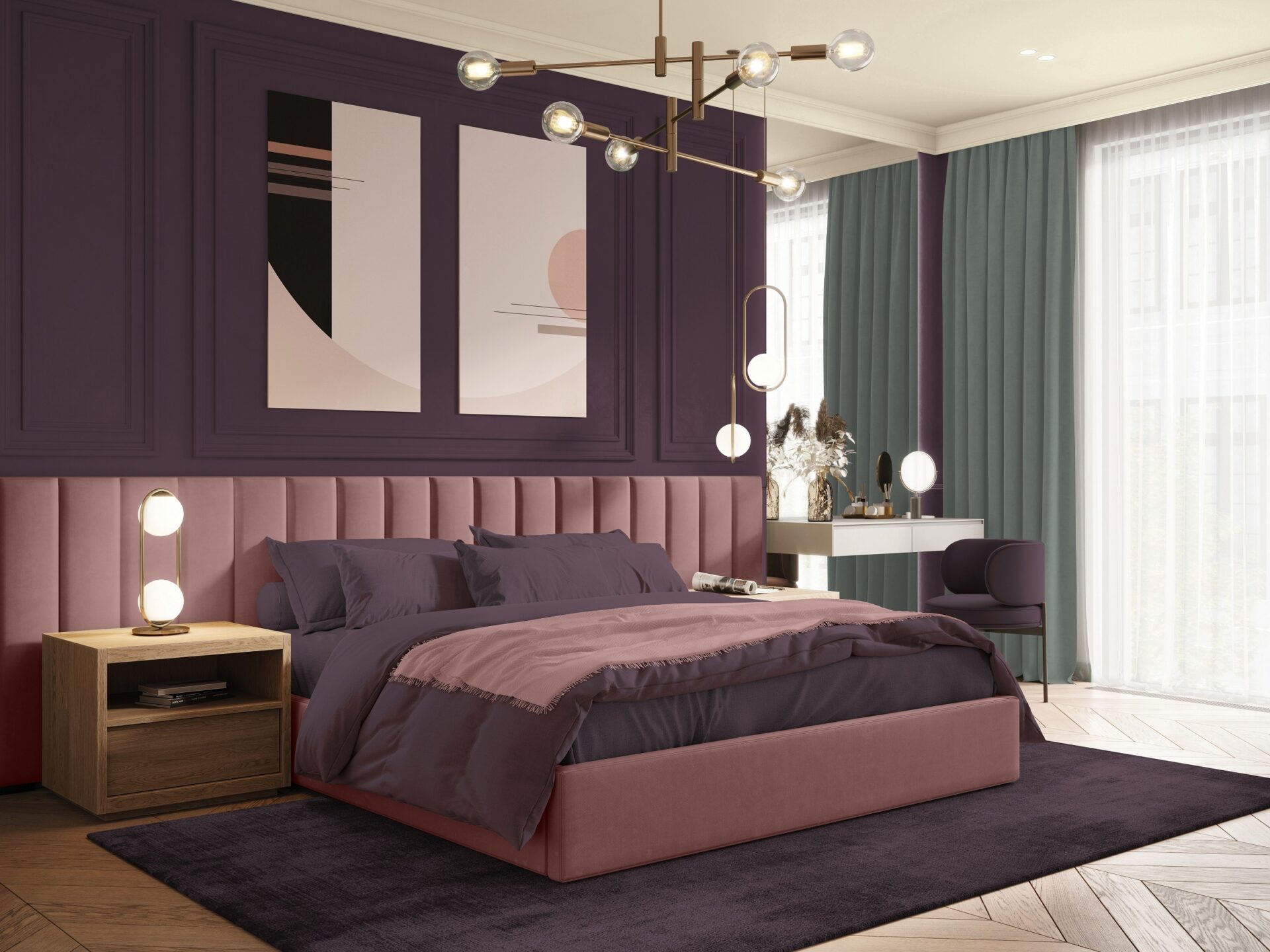 Sigma kleur van het jaar 2025 Amethyst shadow