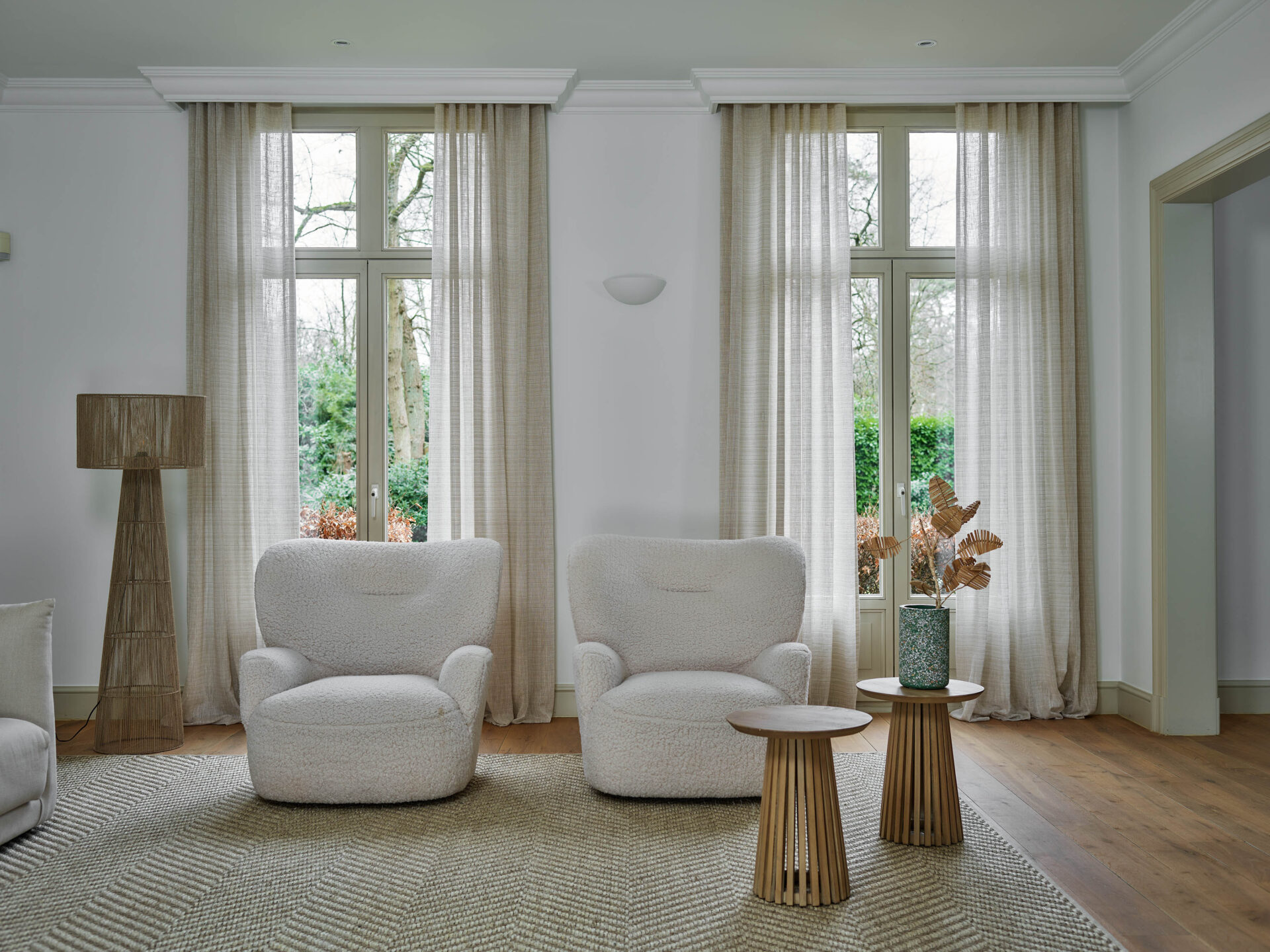 Artelux gordijnen in de woonkamer