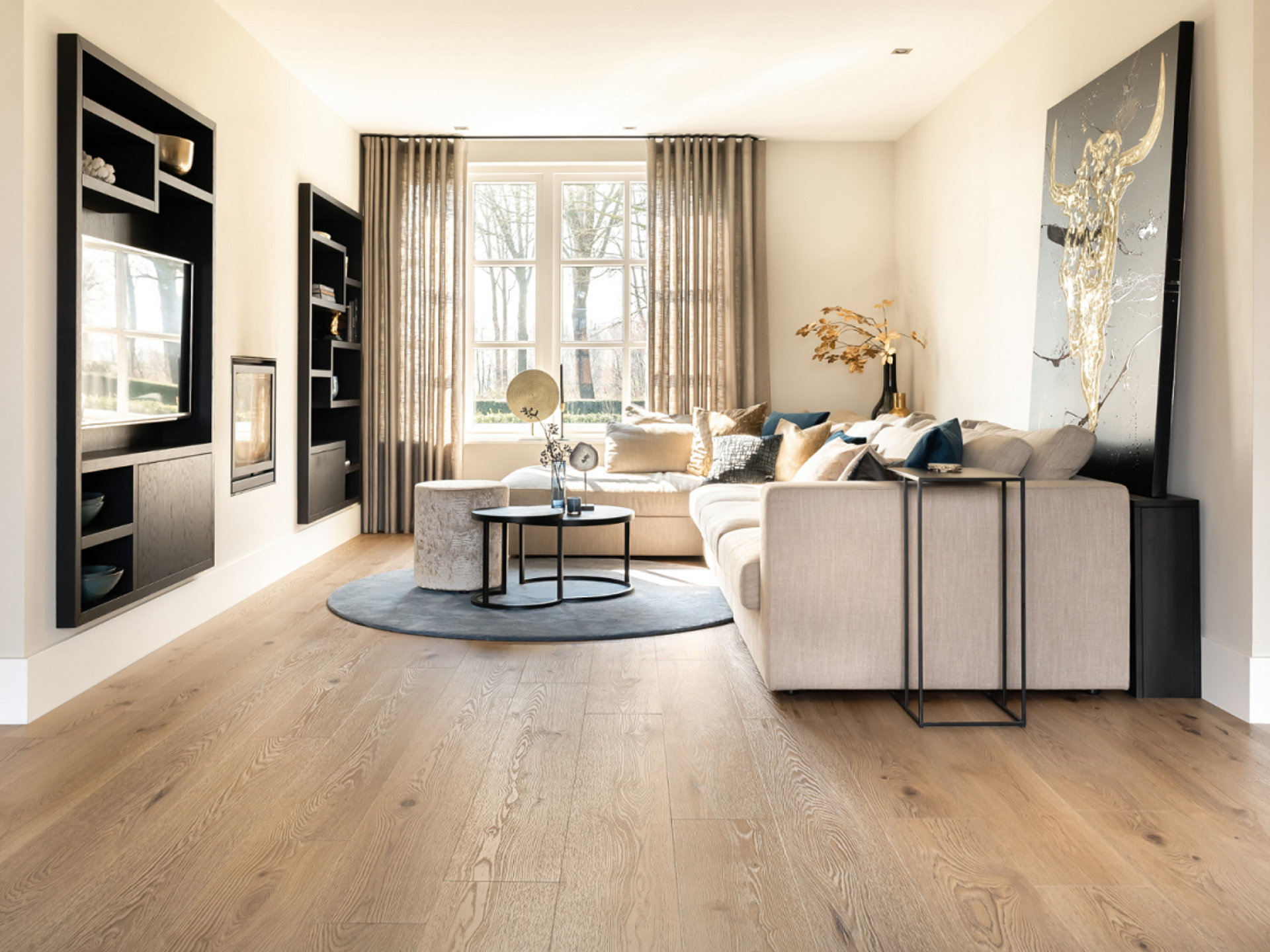 Therdex rechte plank pvc vloer bij Thuisin