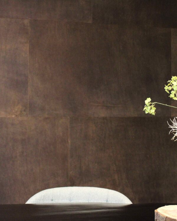 Belledo Nature Olive leren wandbekleding