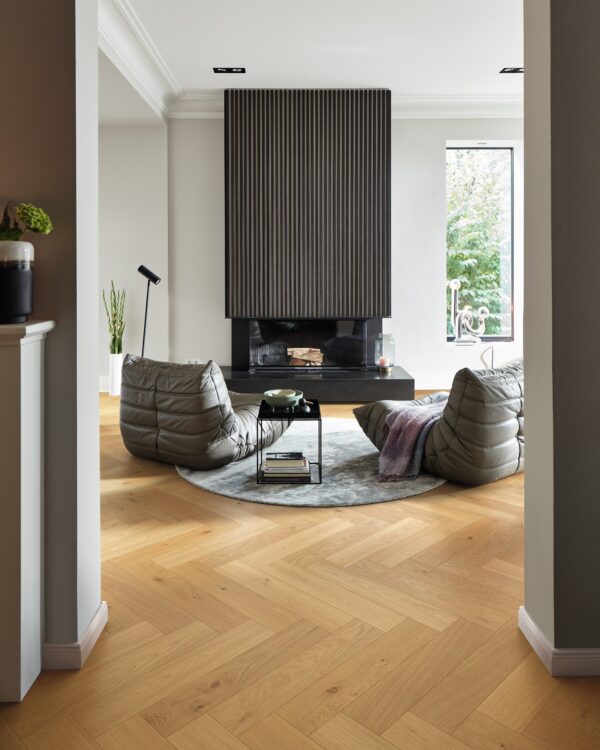 Lindura fineerparket bij Thuisin