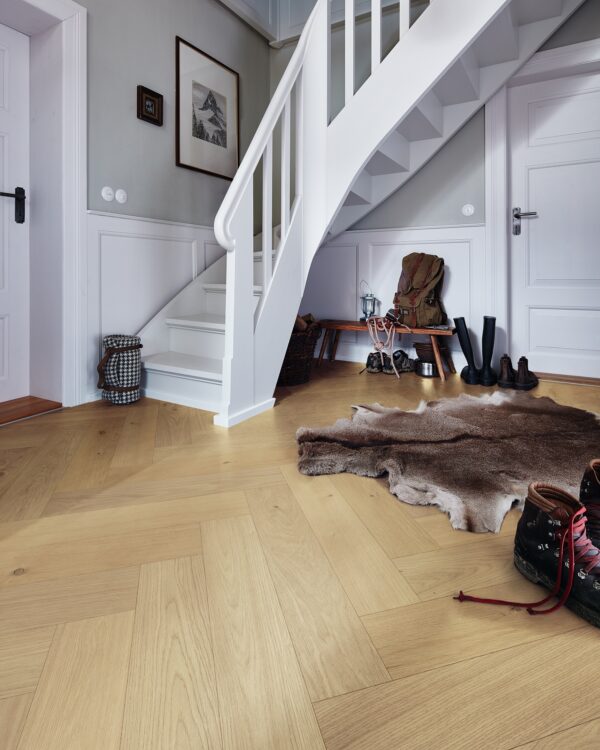 Lindura vloer in de hal