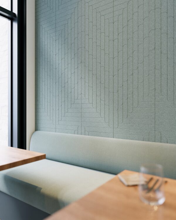 Viltpanelen in de horeca - Akuvilt viltpanelen bij Thuisin