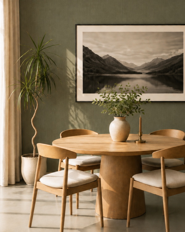 Behang Etamine Vert Taiga Casadeco - Thuisin