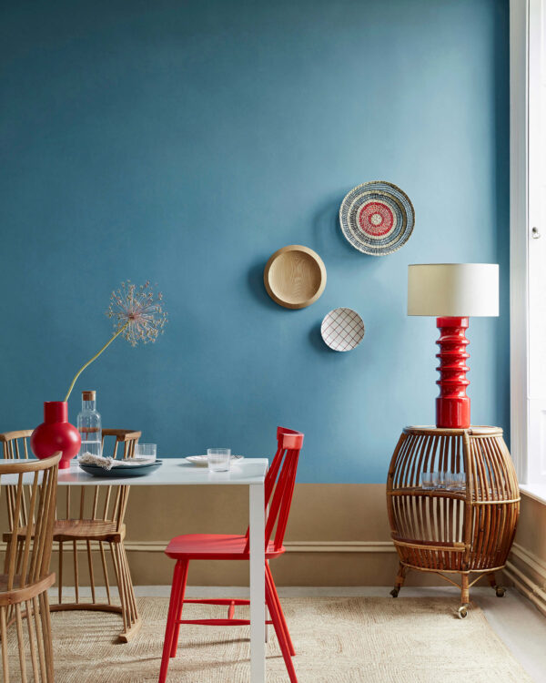 Blue Verditer 104 Stone Dark kleur - Bohemian woonstijl bij Thuisin