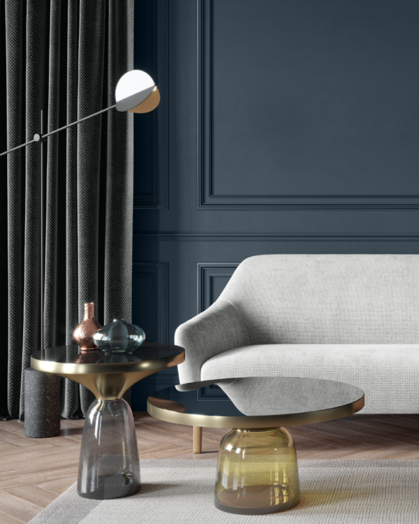 Sigma verf woontrend cosmic world in de woonkamer