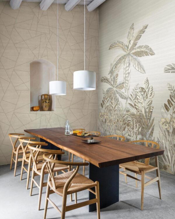 Behang van Hooked On Walls - Bohemian woonstijl bij Thuisin