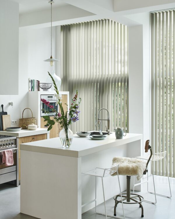 Lamellen van bece voor in de keuken