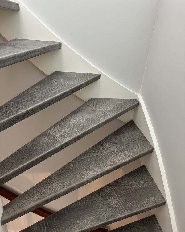 Leren trapbekleding van Belledo