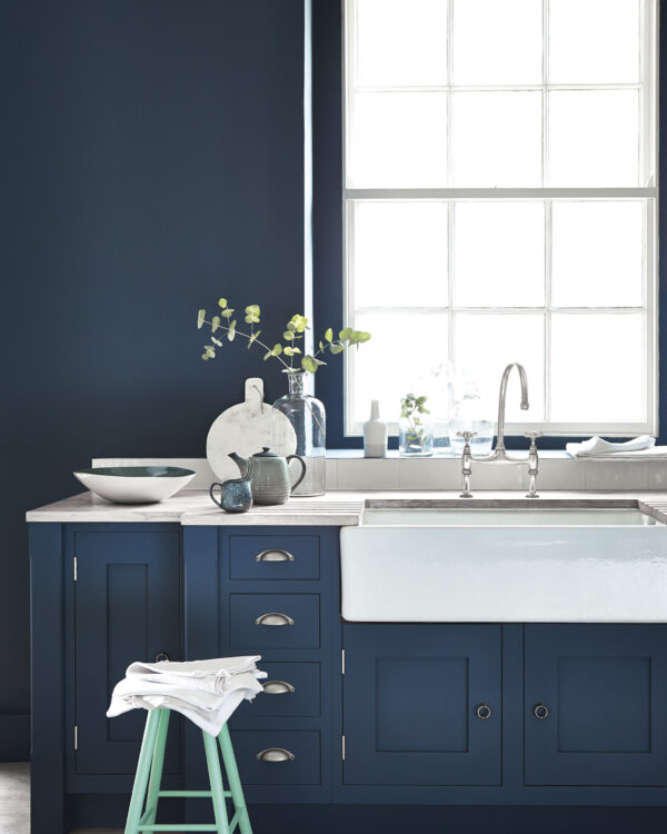 Little Greene verf keuken Hicks Blue 208 Green Verditer 92