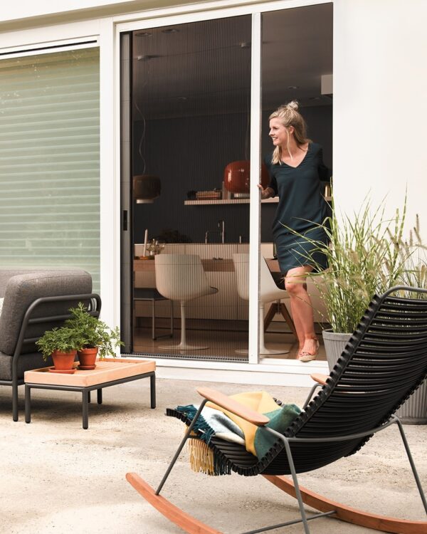 Luxaflex luxe horren voor grote schuifpuien