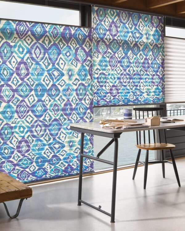 Luxaflex® plissé shades