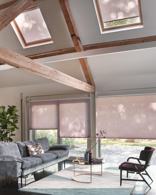 Luxaflex® plissé shades