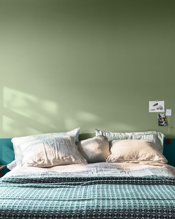 Pure verf van Flexa in de kleur groen