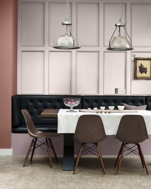 Pure verf van Flexa in de kleur roze