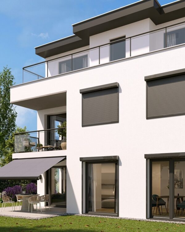 Rolluiken knikarmscherm