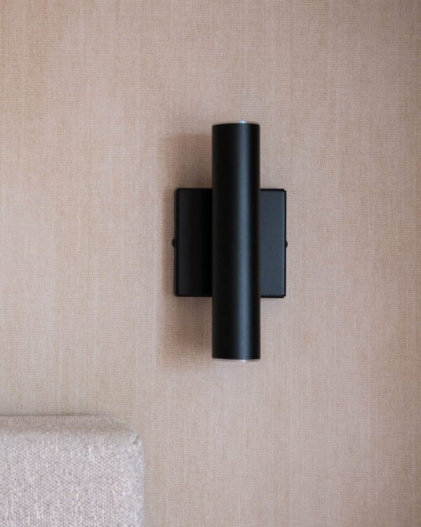 Arte behang linnenlook in slaapkamer