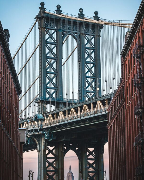 Manhattan bridge New York industrieel wonen