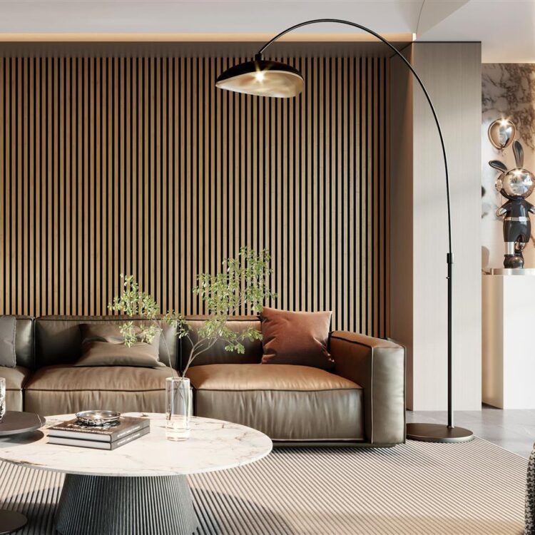 Luxe lattenwanden in geolied eiken