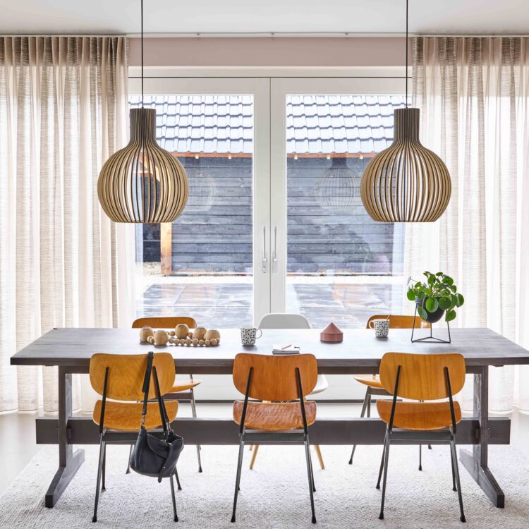 Enkele plooi gordijnen bij Thuisin