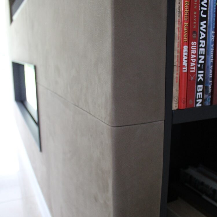 Luxe leren wandtegels van Belledo