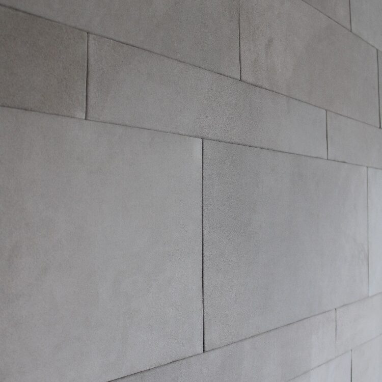 Luxe leren wandtegels van Belledo, detailbeeld