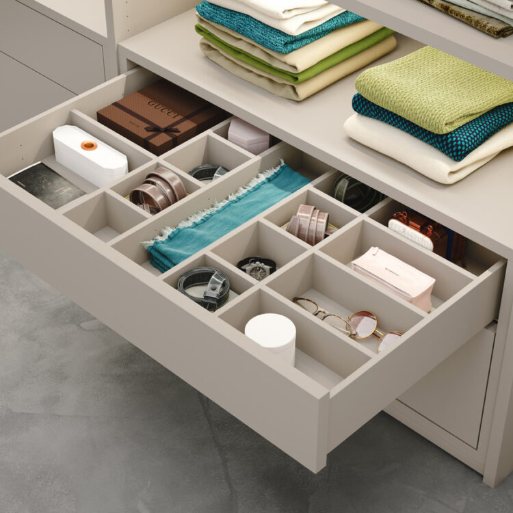 Indeling kast op maat