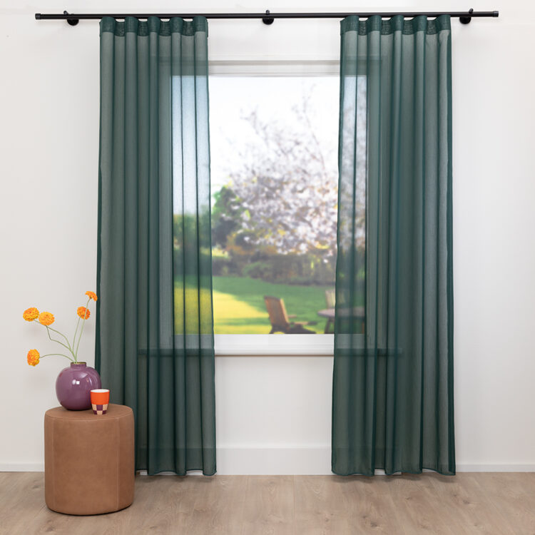 Elegant stijlvol vitrage-gordijn van Vriesco