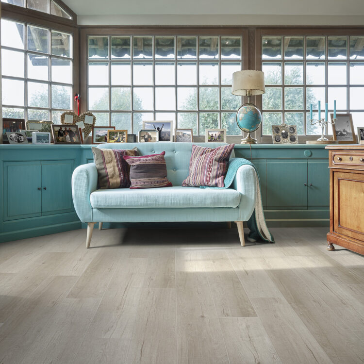 COREtec The Naturals pvc vloer in de woonkamer