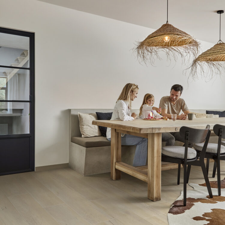 COREtec pvc vloer naturals 1800series houtlook beige grijs