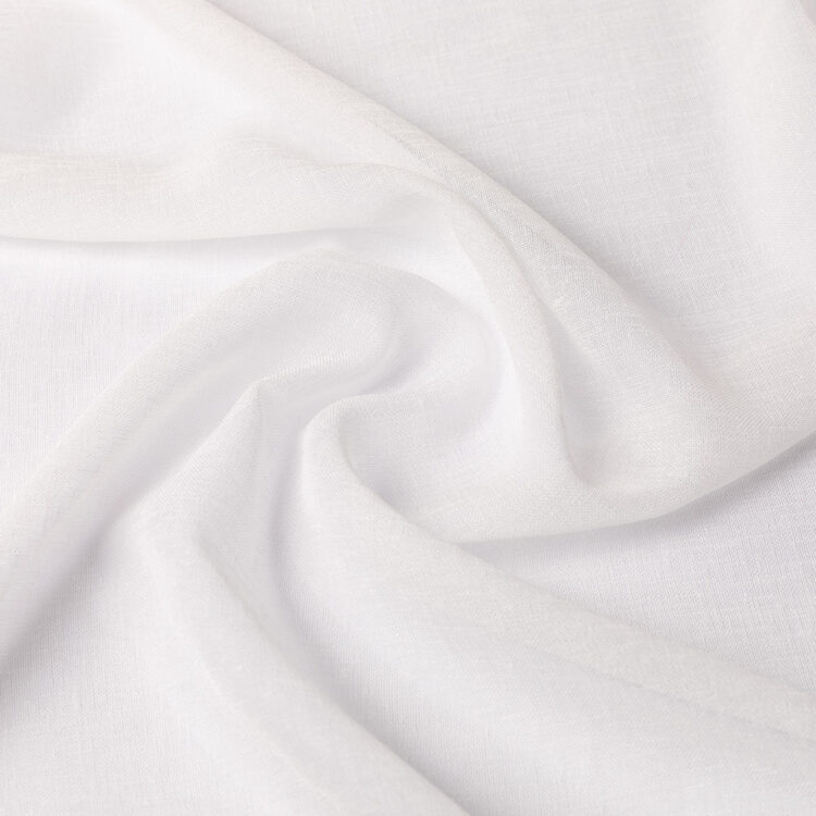 Wit inbetween-gordijn van Vriesco - gemaakt van polyester