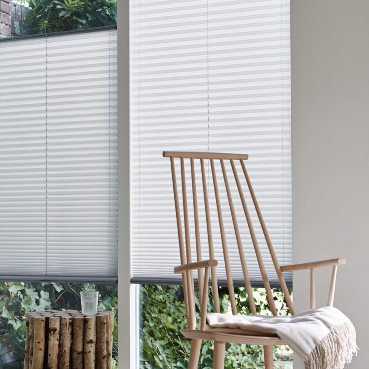 Luxaflex® plissé shades