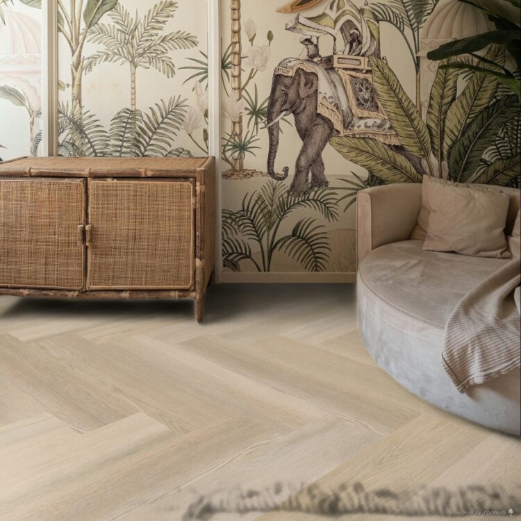 PVC-visgraatvloer Eem in de kleur TI-44583 uit onze eigen Thuisin-collectie