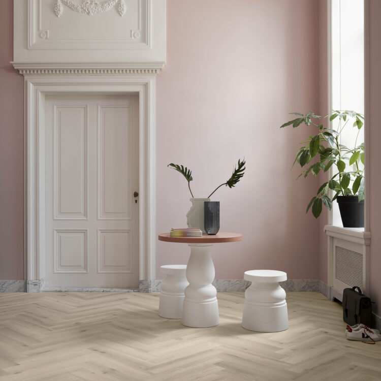 Thuisin Collectie Blij Pistaccio Shell Visgraat PVC