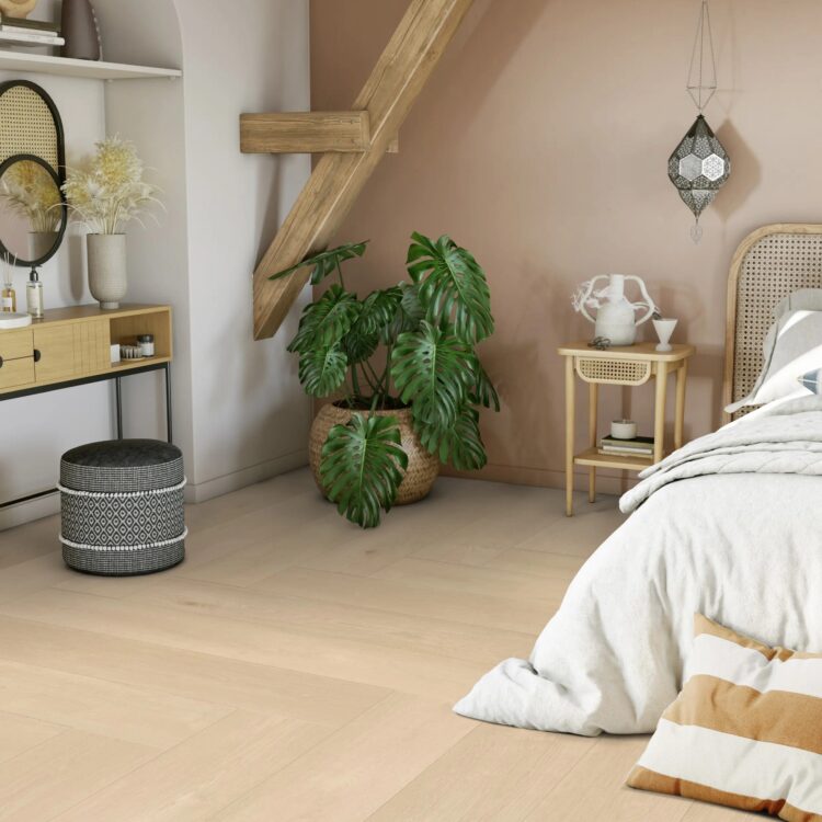 Thuisin pvc vloer Geliefd Naturel visgraat