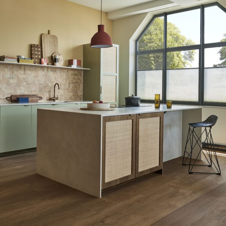 Thuisin pvc vloer Vredig Brown rechte plank