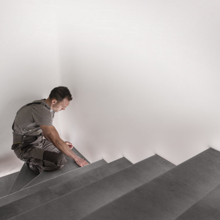 Trappen COR Etec betonlook grijs vakman
