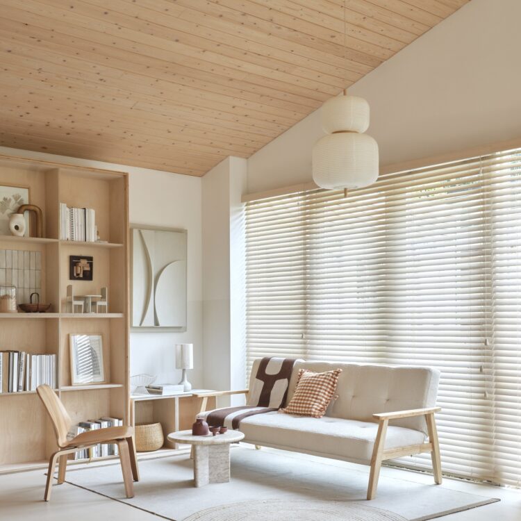 Houten jaloezieën van Bece