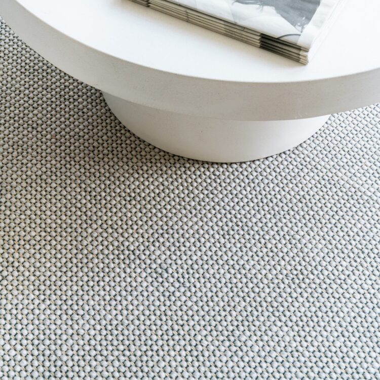 Grijze wollen vloerbedekking van Cunera