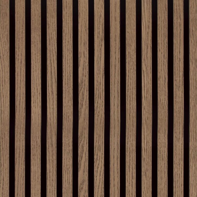 Wandpanelen Silentlines lattenwand geolied eiken van Cotap